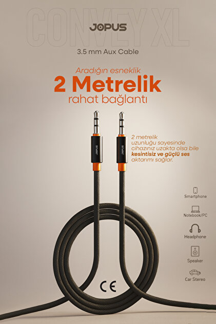 Auris Aux Kablo 1 M Qtop ARS-AU04